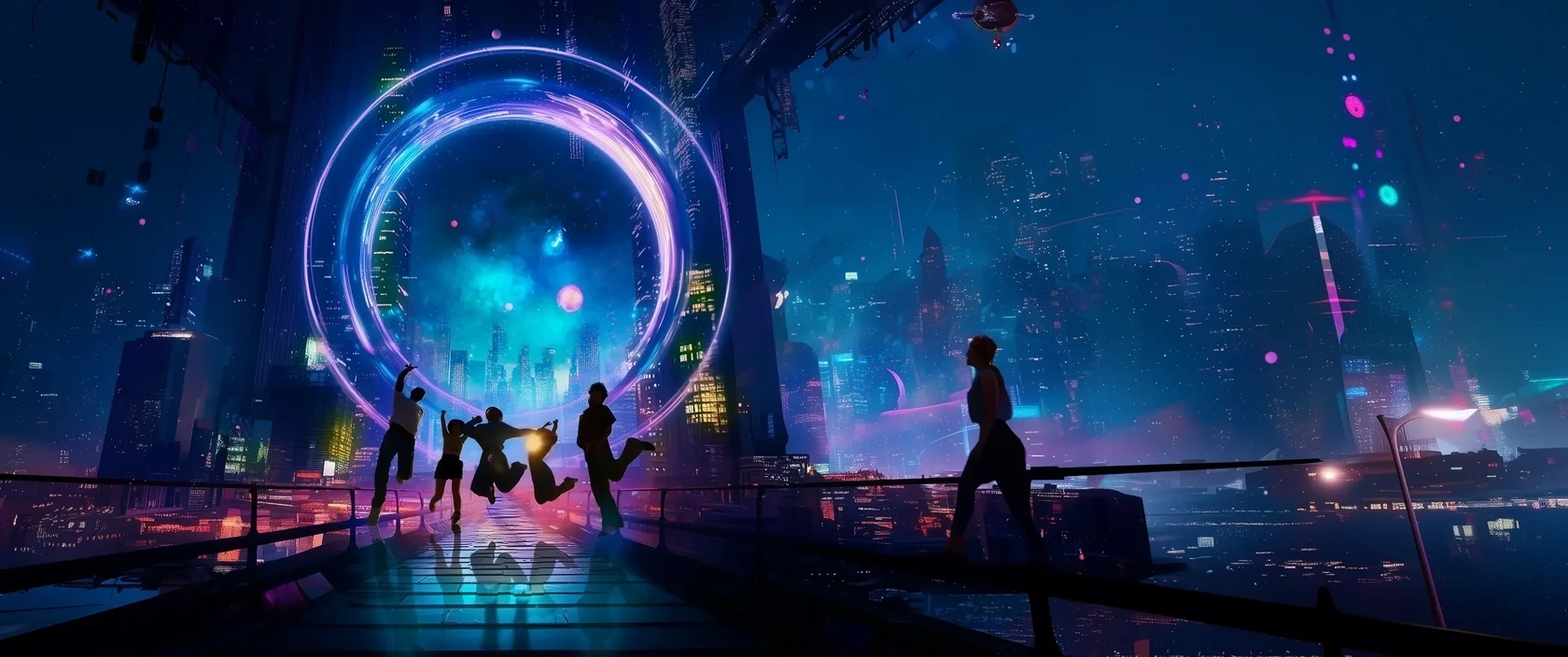Space glow